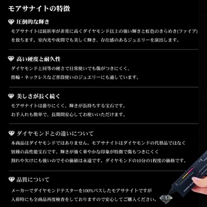 【5mm/6.5mm/8mm】W Jewelry Moissanite "Studs Earrings" Silver