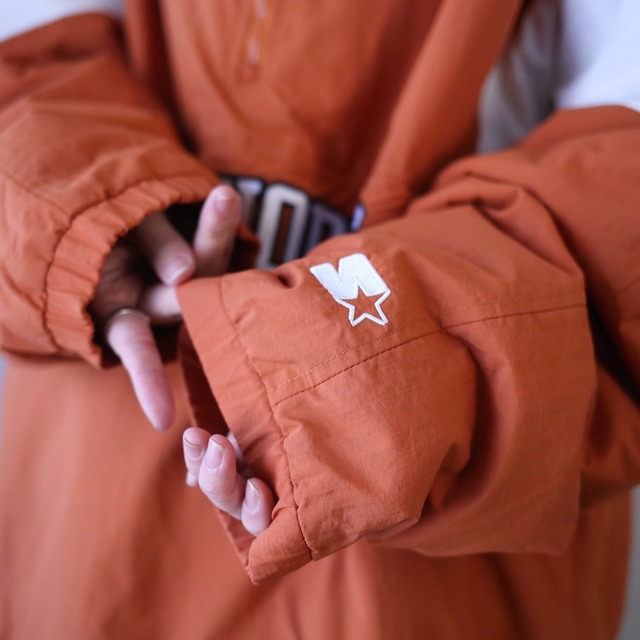 "STARTER " Texas Longhorns nylon pullover half-zip jacket