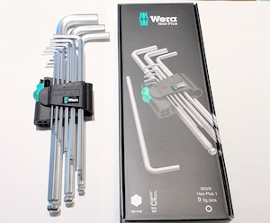 WERA（ヴェラ）6角レンチ9本セット　950/9