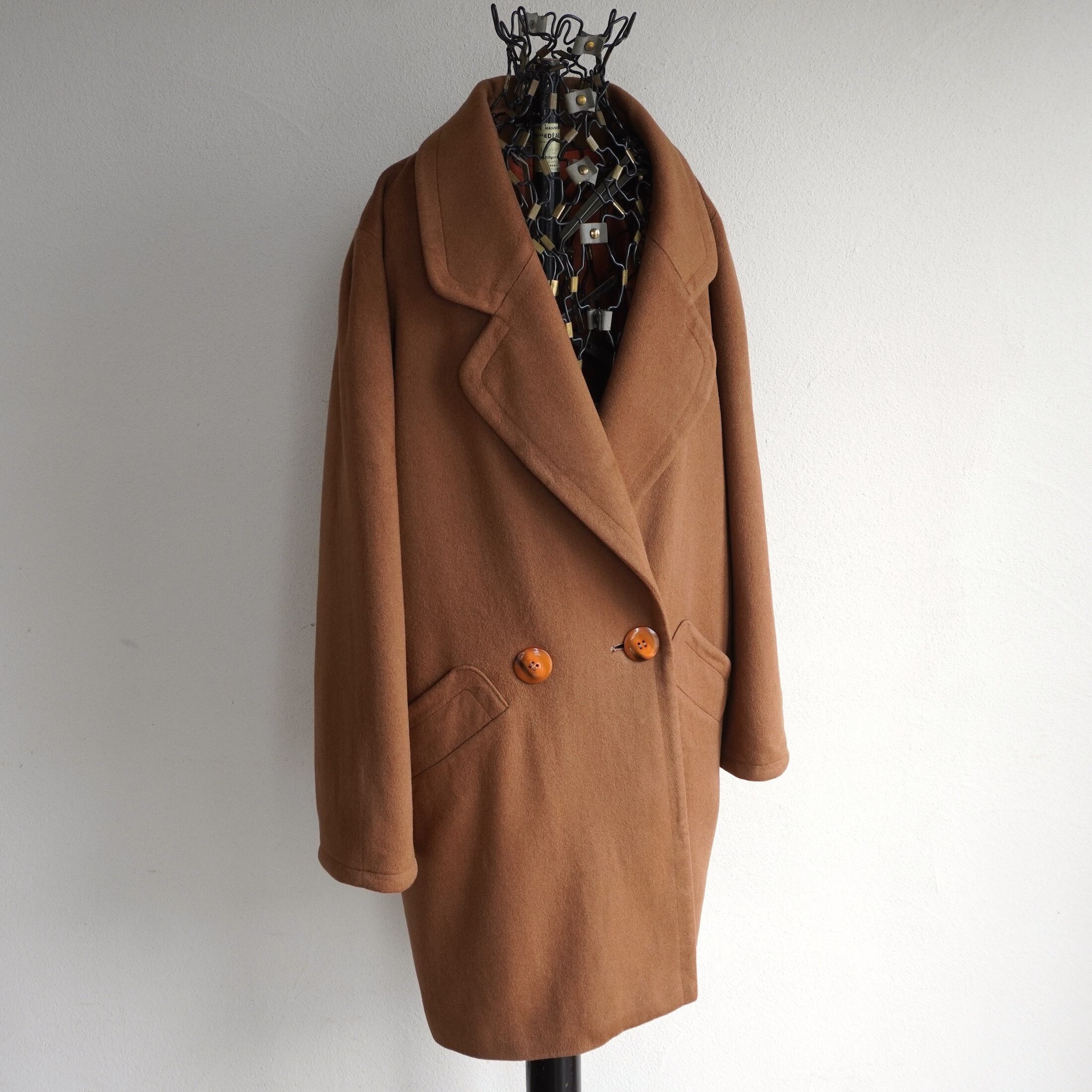 1980's ENGLAND製 [ALEC BERMAN] 100%カシミア ダブルブレスト&1ボタン