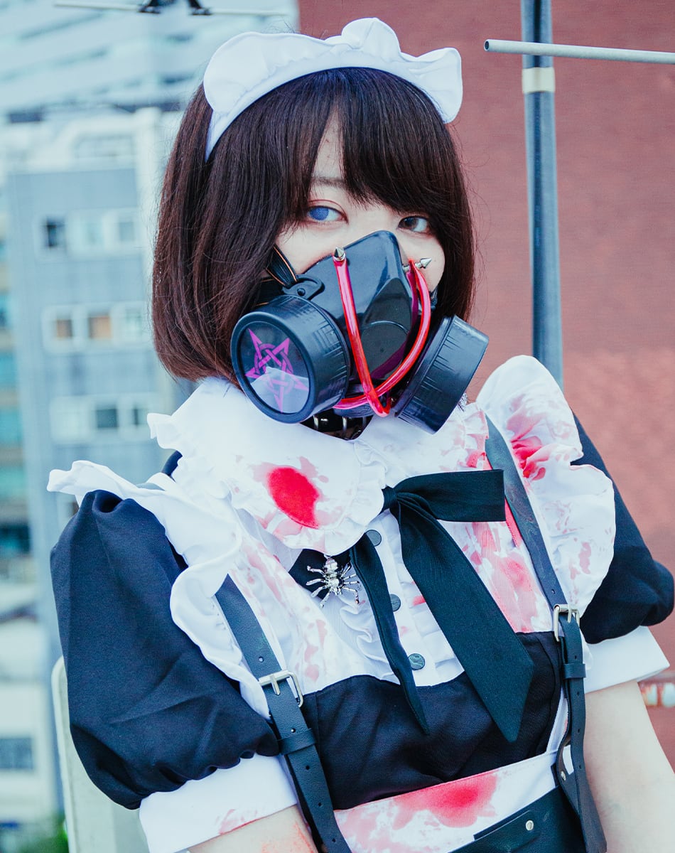 Gas mask Type:Cross ／AIKA ELECTRONICS | AIKA ELECTRONICS-アイカ