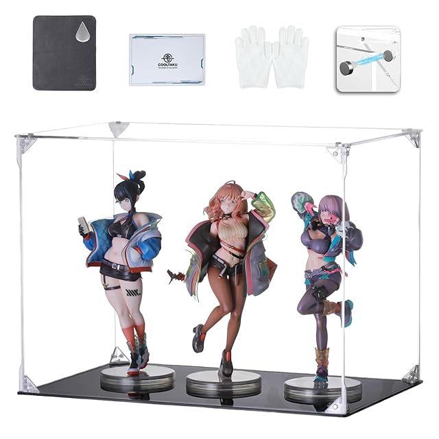 COOLTAKU フィギュアケース アクリル UVカット マグネット式 磁石付き