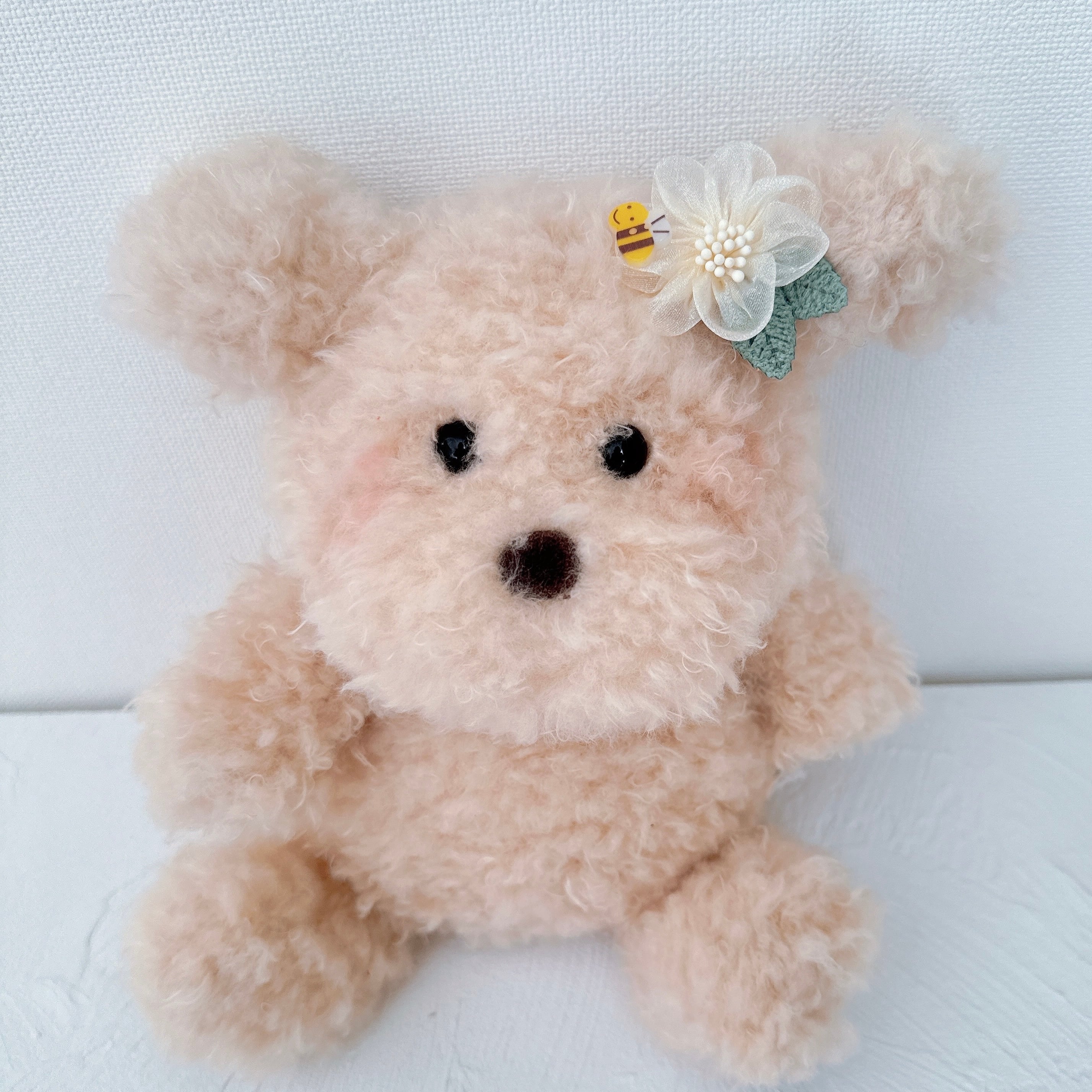 はちさんとお花のパッチン