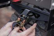 Desert Spare Wheel Wood Holder Rack