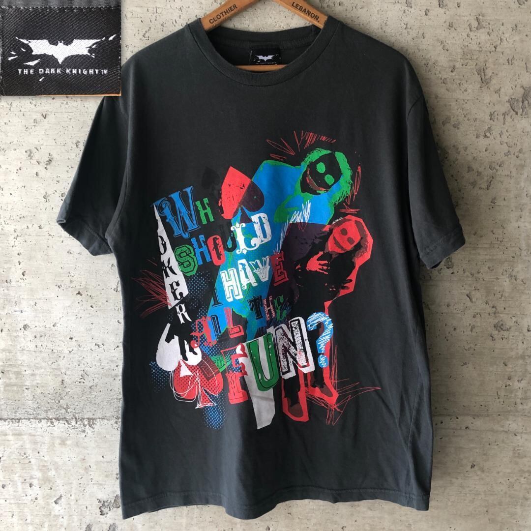 古着 00s DC Comic BATMAN The Dark Knight JOKER バットマン ダーク