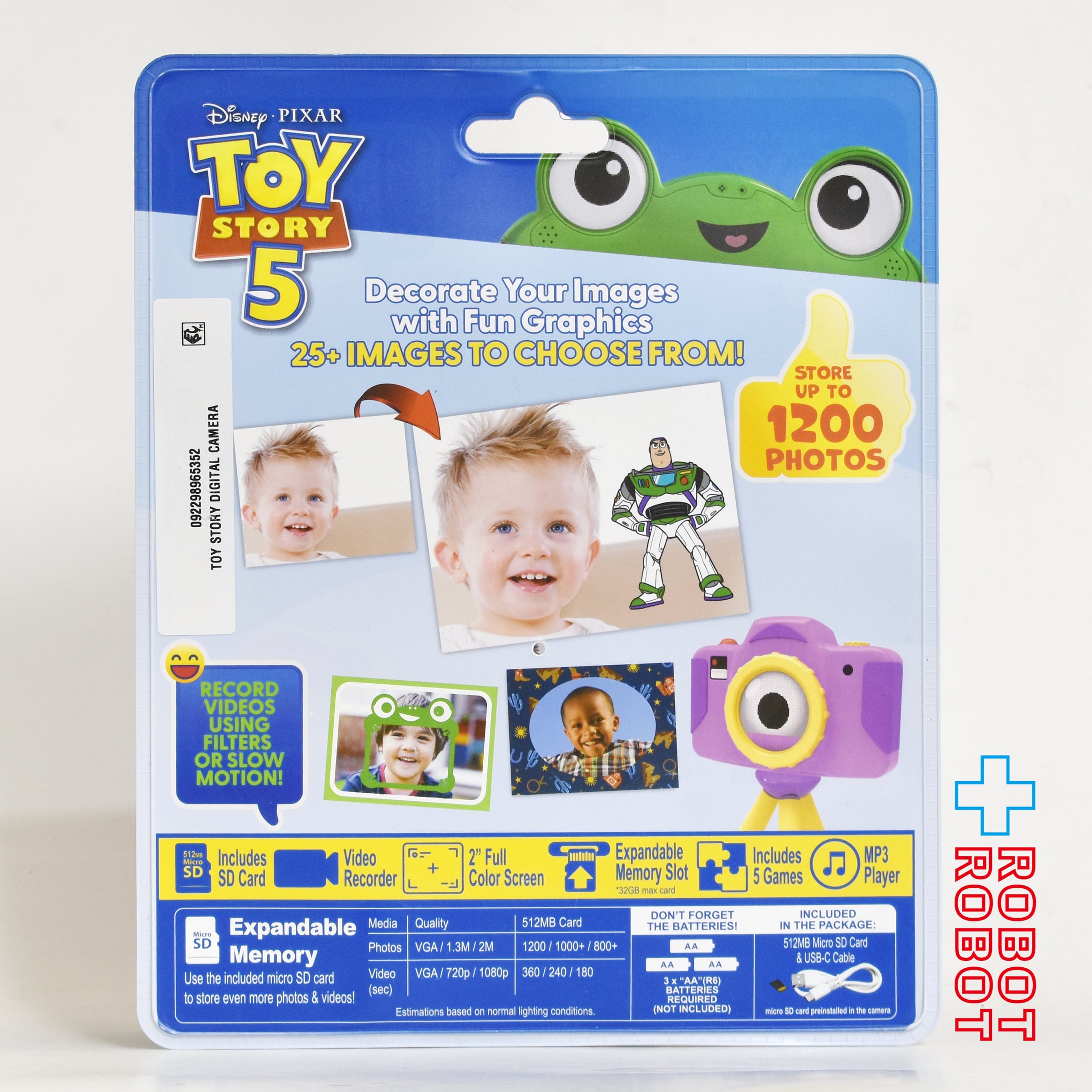 eKids トイ・ストーリー5 スナッピー キッズ・デジタルカメラ 未開封