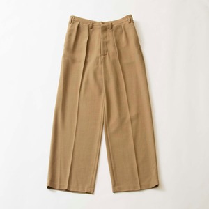 【MOY STORE ORIGINAL】TWO-TUCK TROUSERS