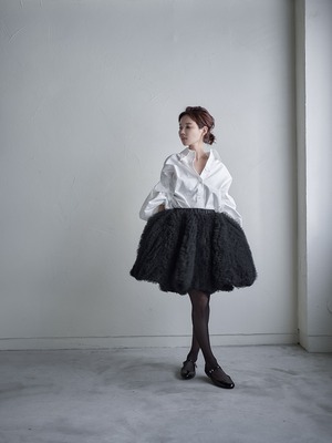 4月14日(月)21:00〜発売【新商品!!】TATE Tulle Skirt Short　タテチュールスカート ショート☆決済から1週間前後に順次発送いたします!!