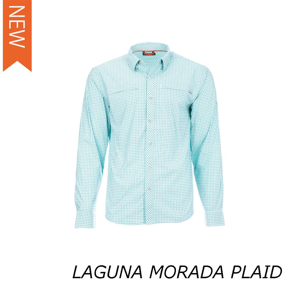 SIMMS STONE COLD LS SHIRT/ LAGUNA MORADA PLAID