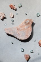 ピンクアメジスト 鳥モチーフ Pink Amethyst Bird ◇ 天然石・鉱物・パワーストーン | in00007