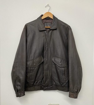 90sHuntClub A-2 Leather Jacket/L