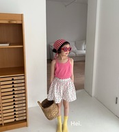 韓国子供服⌇Hei⌇ハートキュロット⌇26summer⌇キュロットスカートパンツ⌇ *XS~XL*