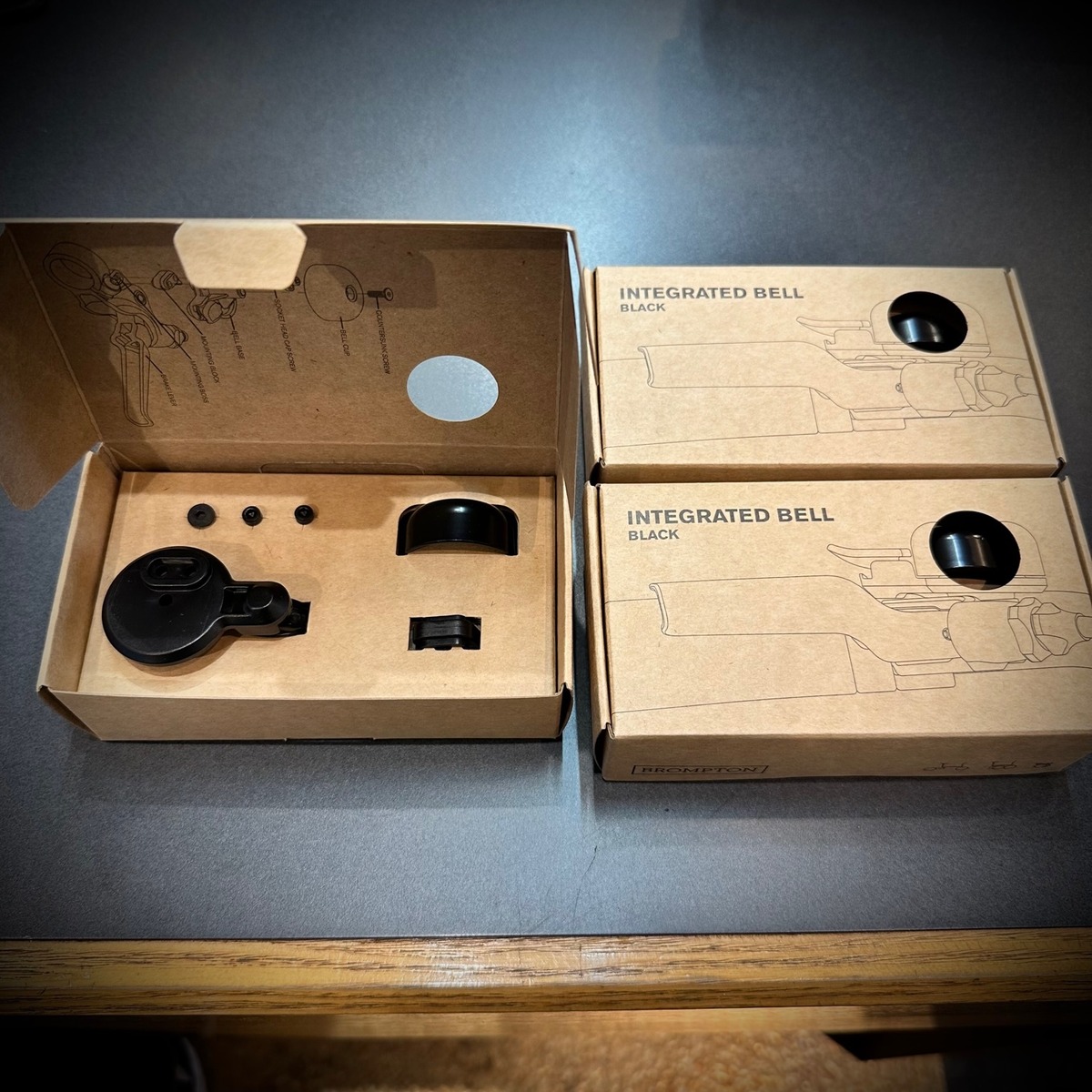 Brompton Integrated Bell Black Lサイズ LORO ONLINE STORE