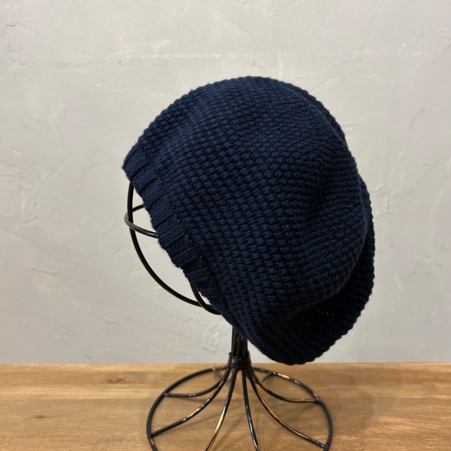 COTTON KNIT BERET