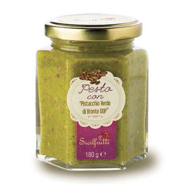 ブロンテ産ピスタチオクリーム90ｇCREMA CON PISTACCHIO VERDE DI BRONTE DOP