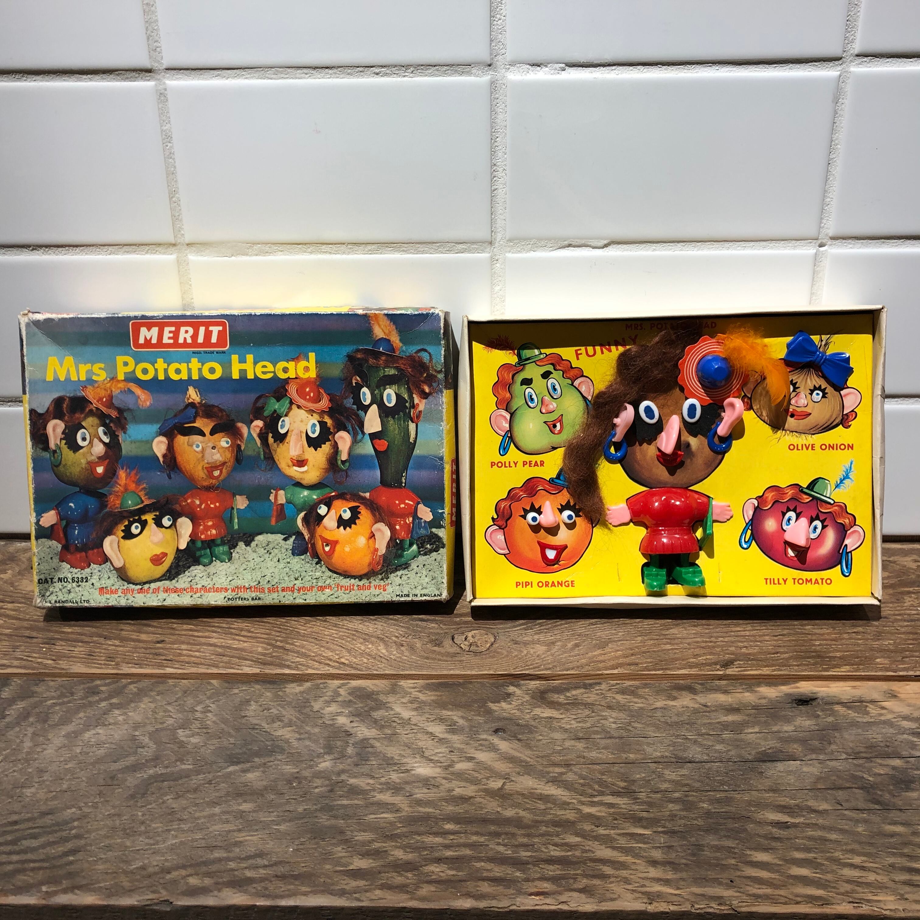 Vintage Mr. Potato Head Funny Face Kit From UK