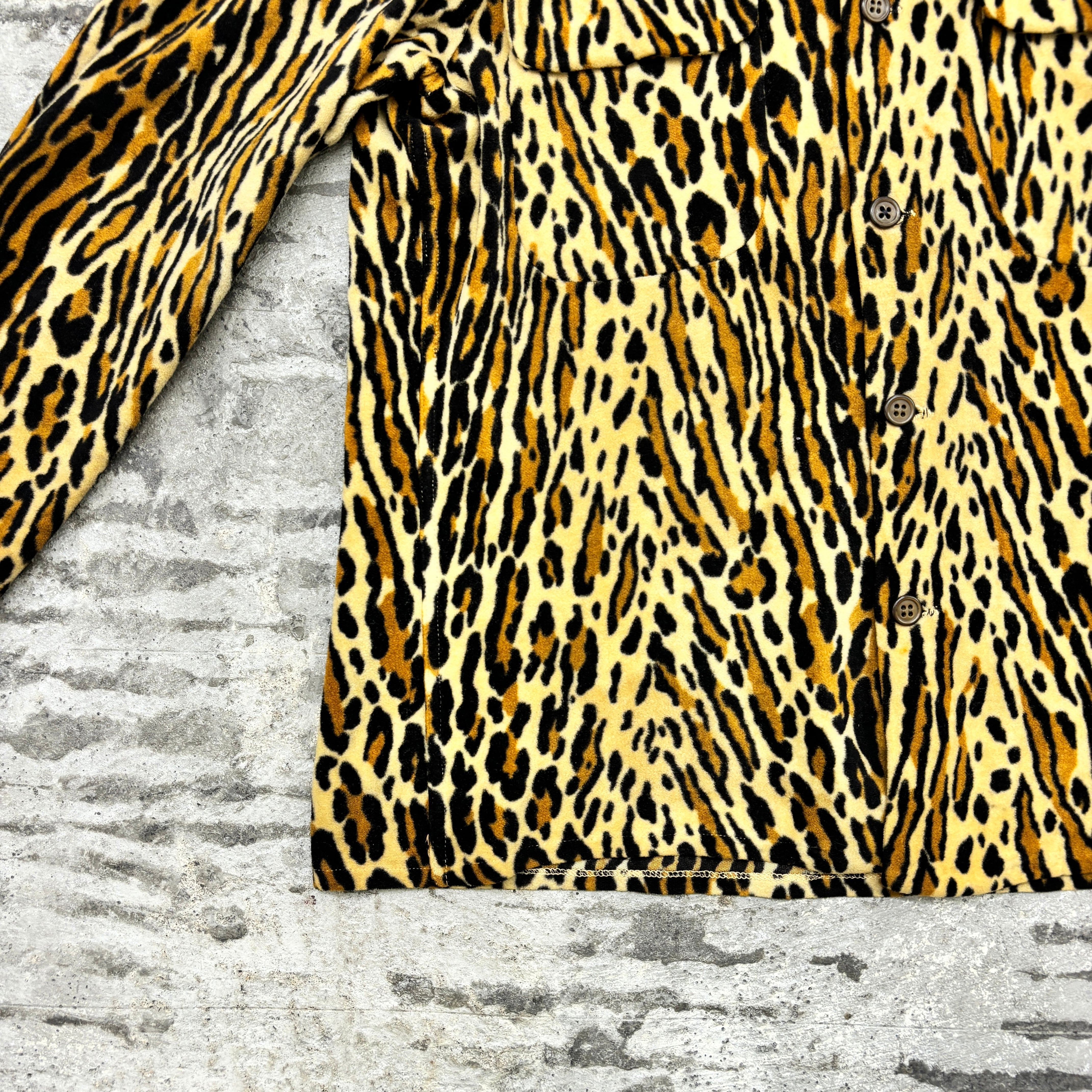50s Del Mar Leopard Shirt 50年代 デルマー レオパード シャツ