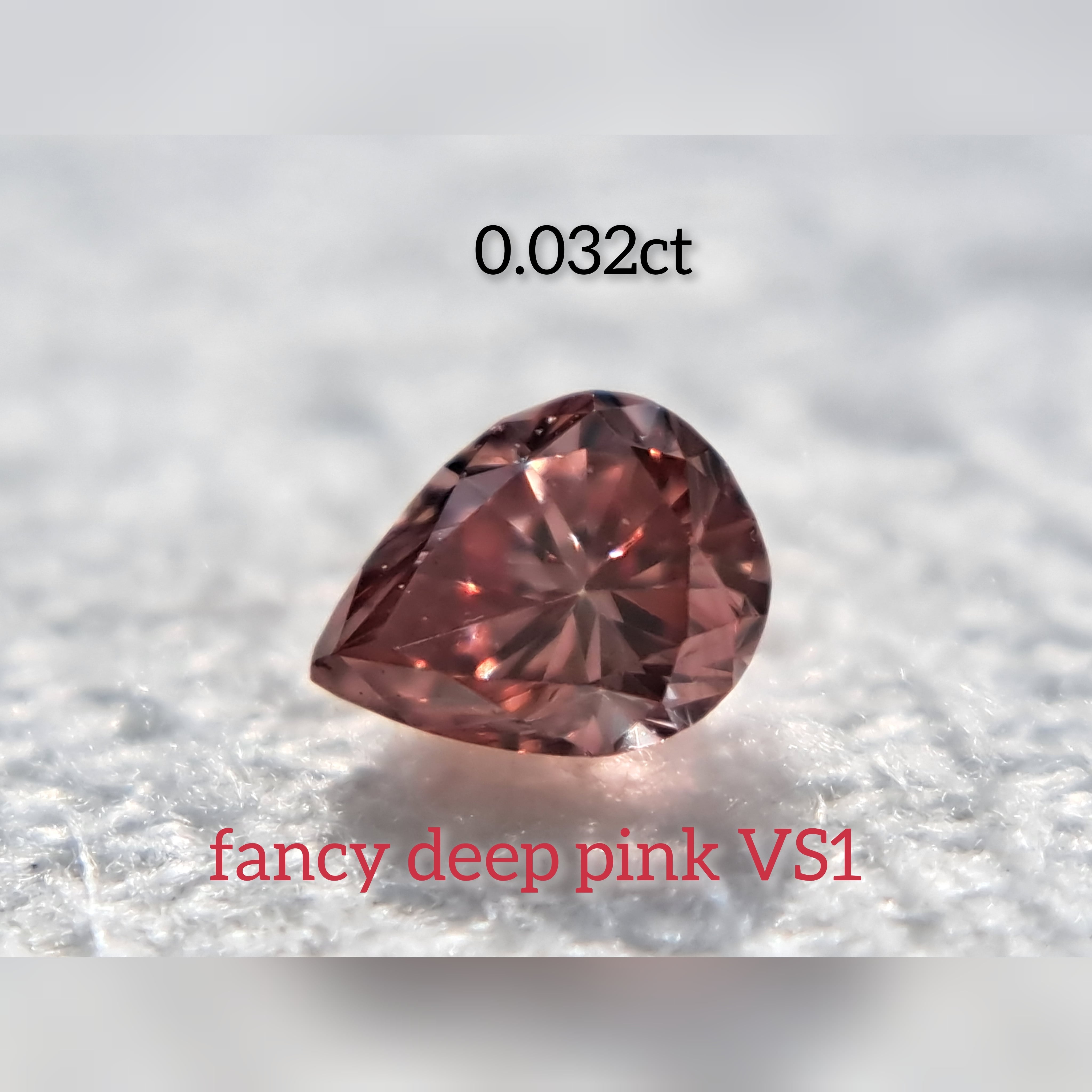 ピンクダイヤモンドルース FANCY DEEP PINK 【公式通販】
