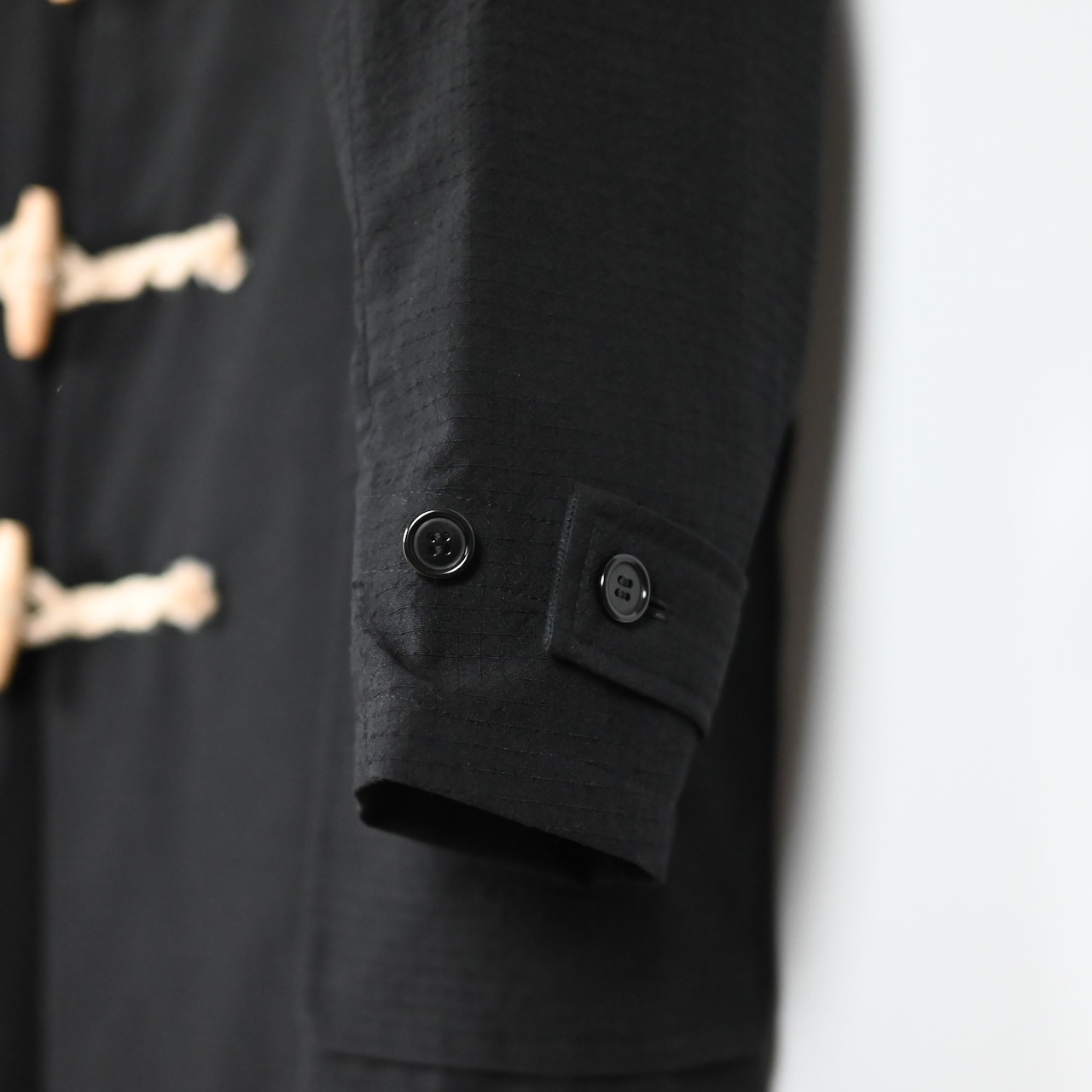 product twelve / High Count Wool Ripstop Duffle Coat