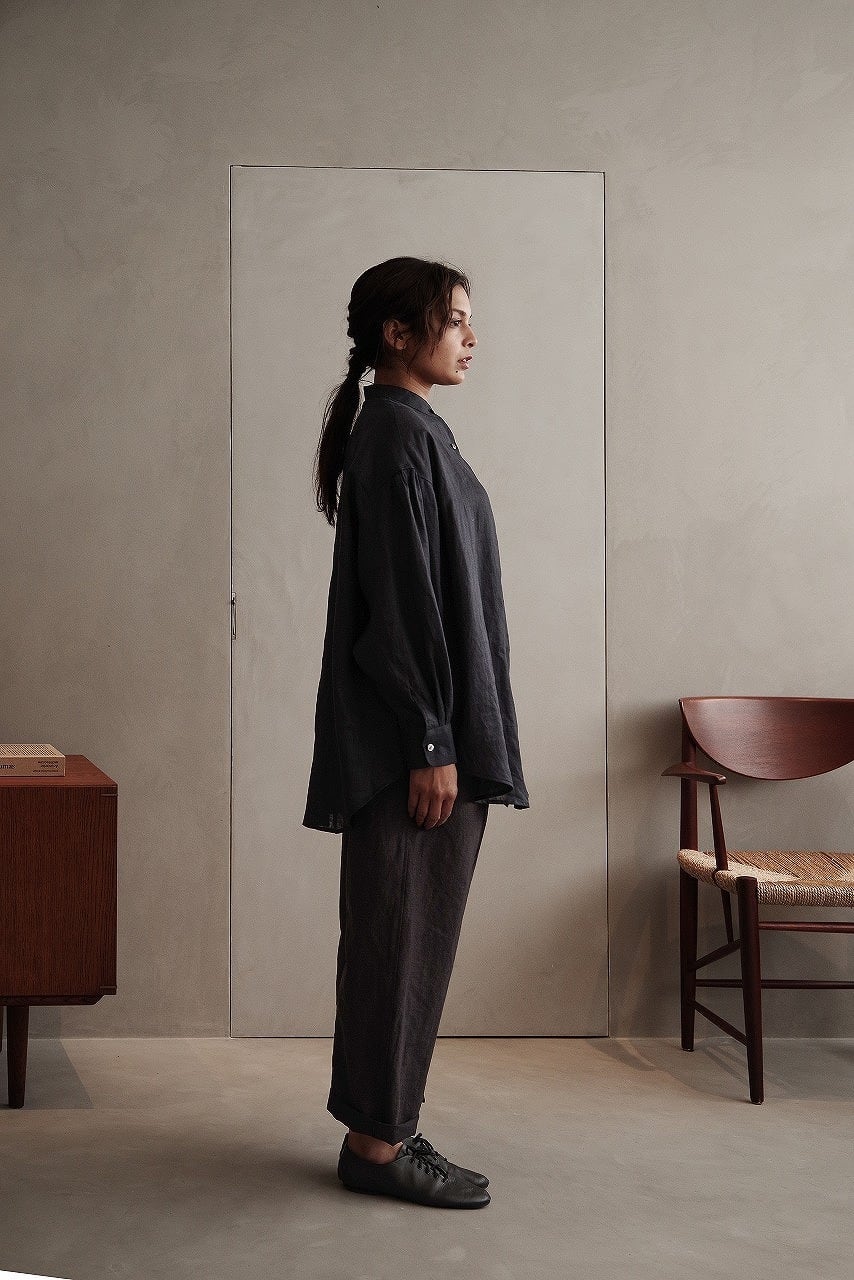 French Linen Balloon Shirt