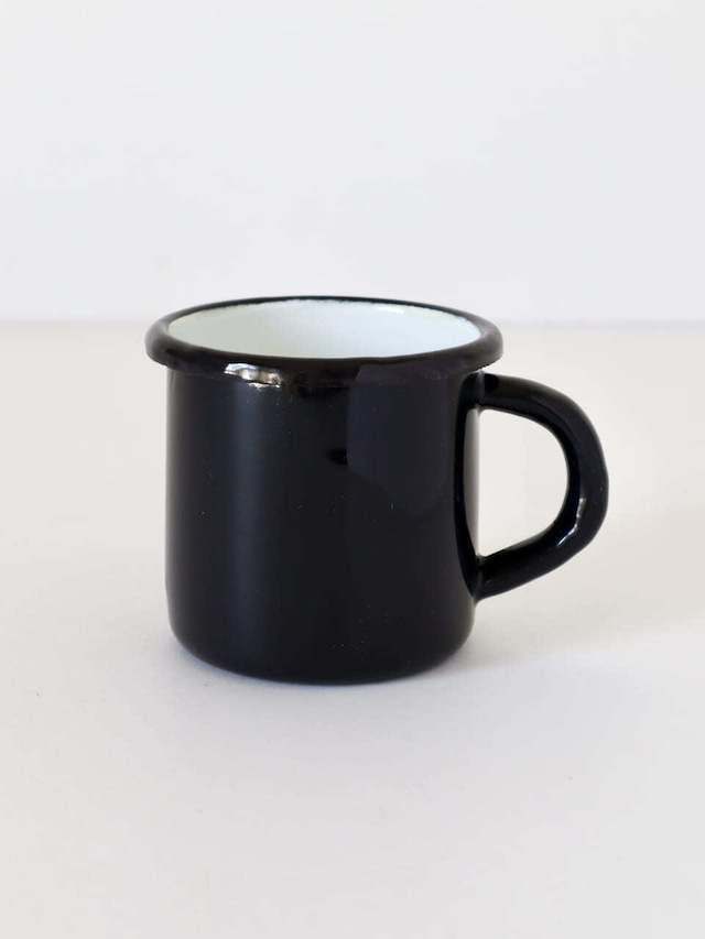 マグ ホーロー製 ブラック / Mug Back 7cm
