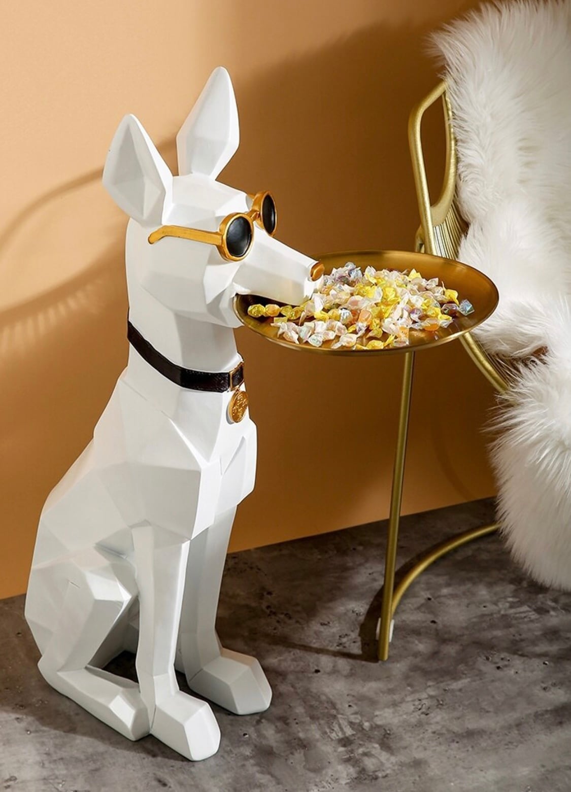 doberman tray side table 3colors / ドーベルマン トレー サイド