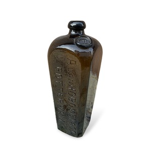 【アンティーク 18-19世紀 オランダ製 酒瓶 ガラスボトル】