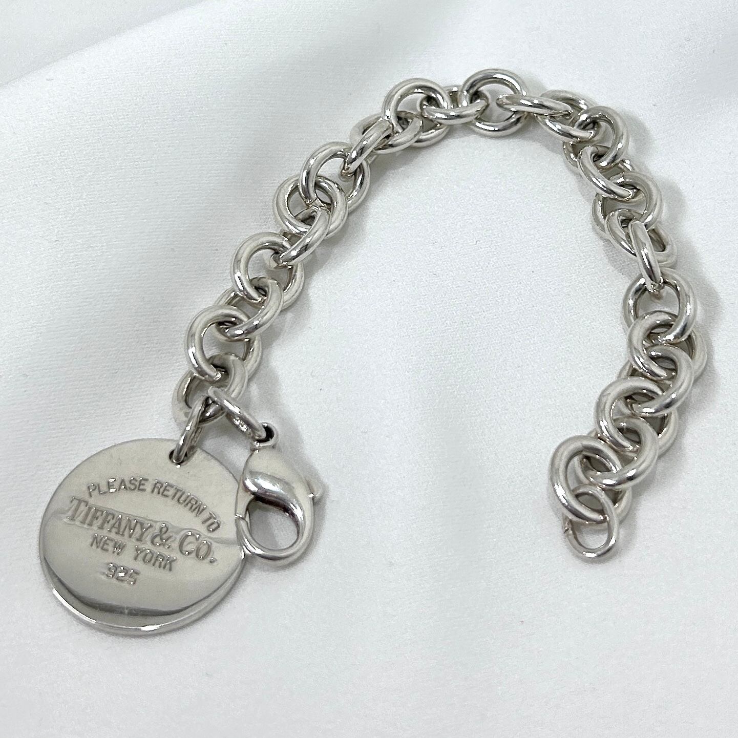 Tiffany&Co. リターントゥティファニー ラウンドタグ ブレスレット  