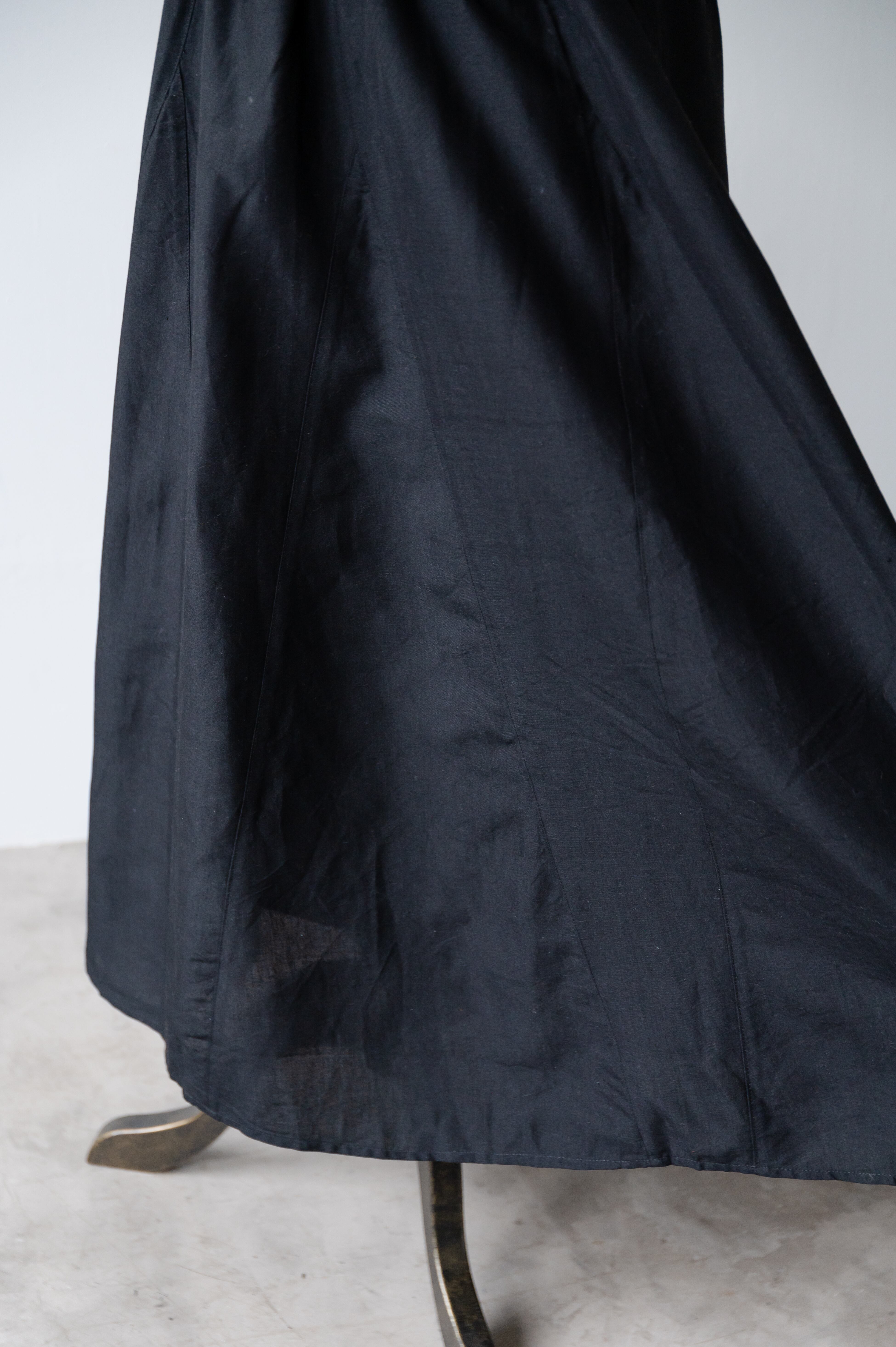 【ORIENTAL GATE】シルクコットン　マキシギャザースカート　 | ネパール発エシカルファッションブランド通販サイト【ORIENTAL  GATE】
