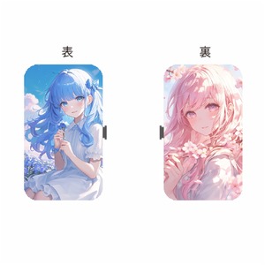 ネモフィラ×桜×女の子【エチケットセット】