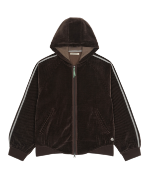 [COYSEIO] VELOUR ZIP-UP HOODIE BROWN 正規品 韓国ブランド 韓国通販 韓国代行 韓国ファッション コイセイオ 日本 店舗