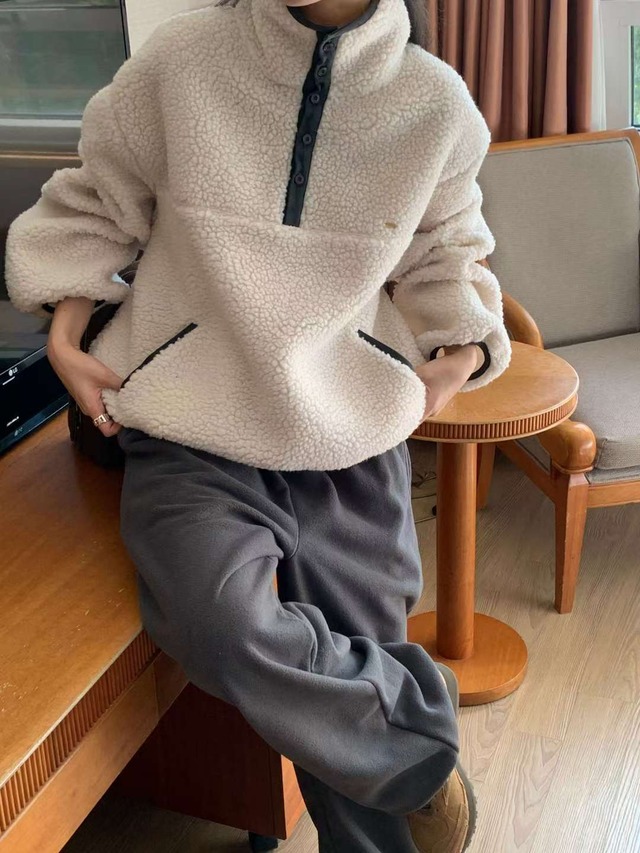 (予約) AREING / Monchouchou anorak jumper 3color