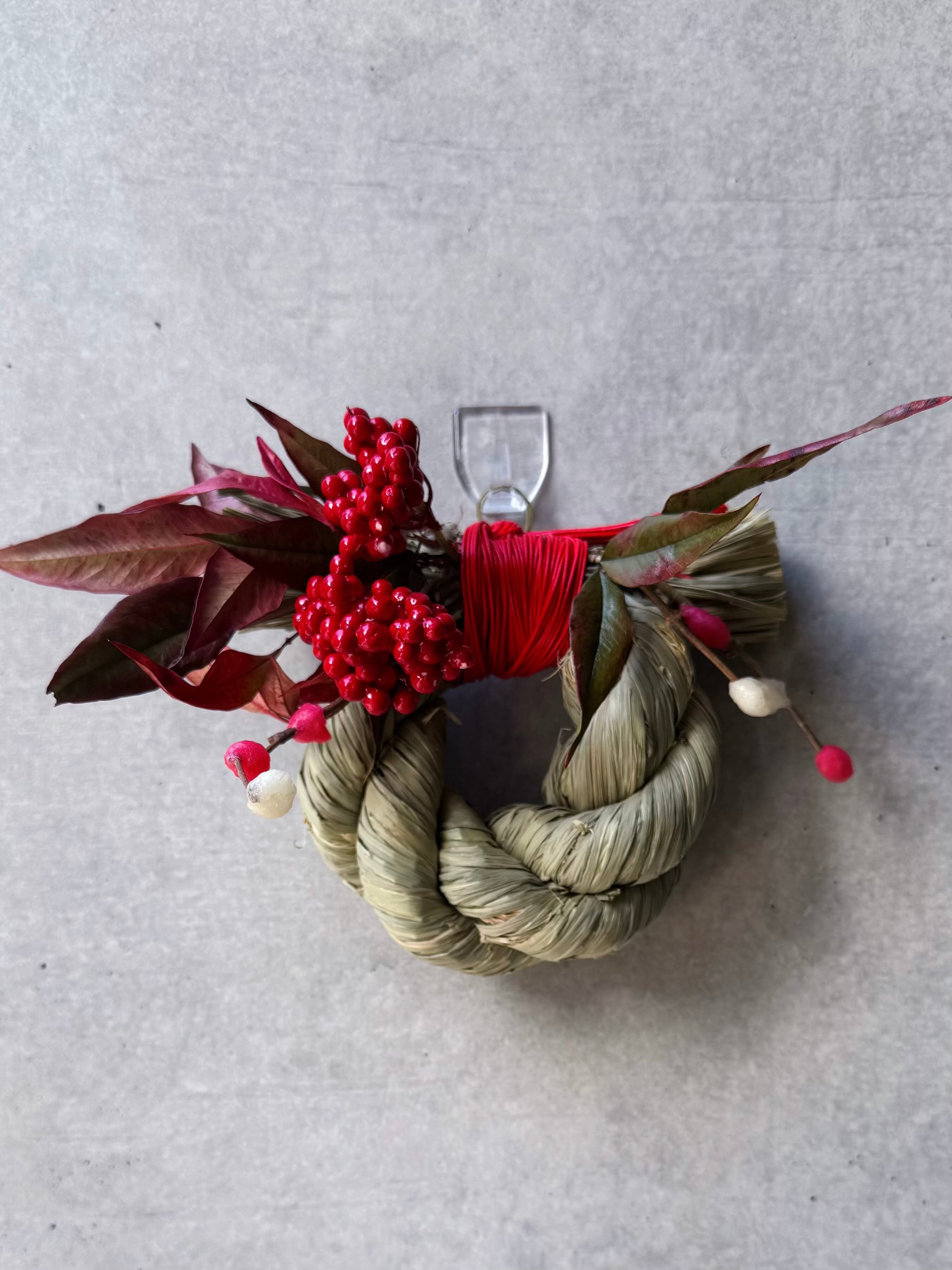 【生花】お正月飾り シエンスタイル南天