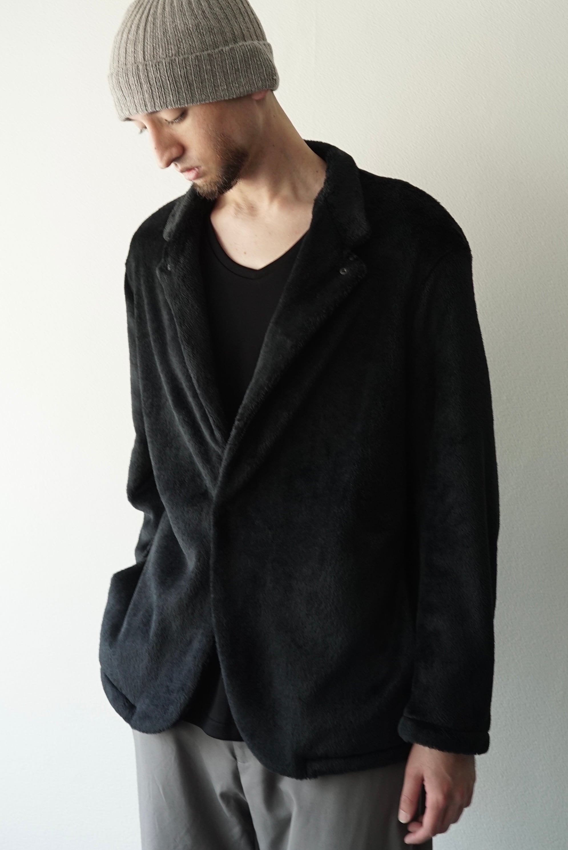 High Loft Fleece / Fleece Jacket（BLACK） | C O L I N A
