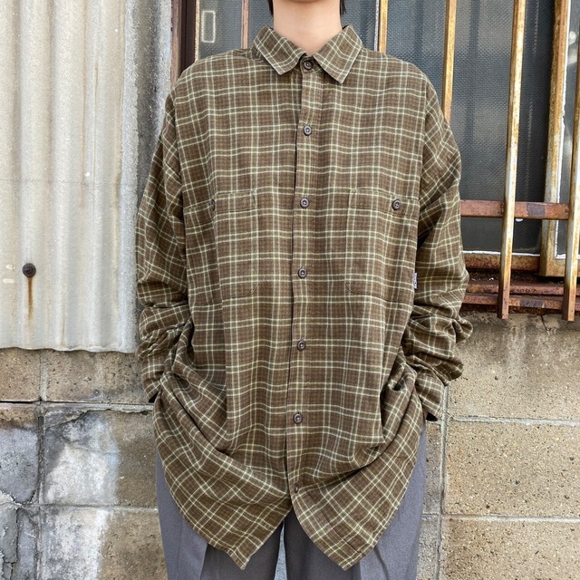 Patagonia パタゴニア オーガニックコットン フランネルシャツ 