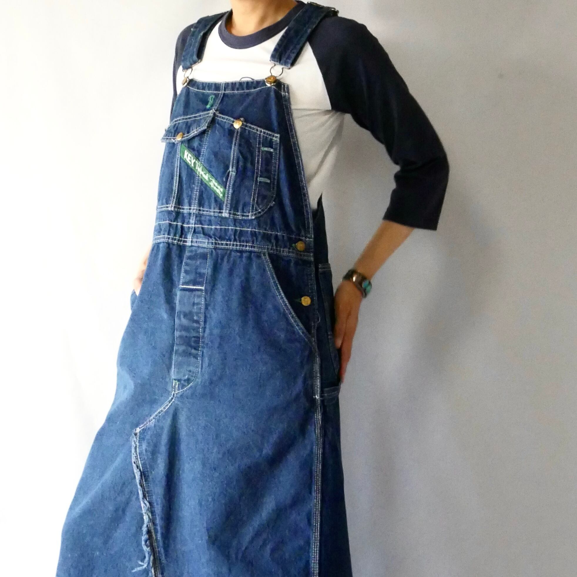 Made in USA KEY overall denim remake onepiece アメリカ製 キー