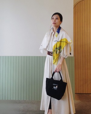 【7月限定】cafe_ステンレス ボトル＆トートバッグ