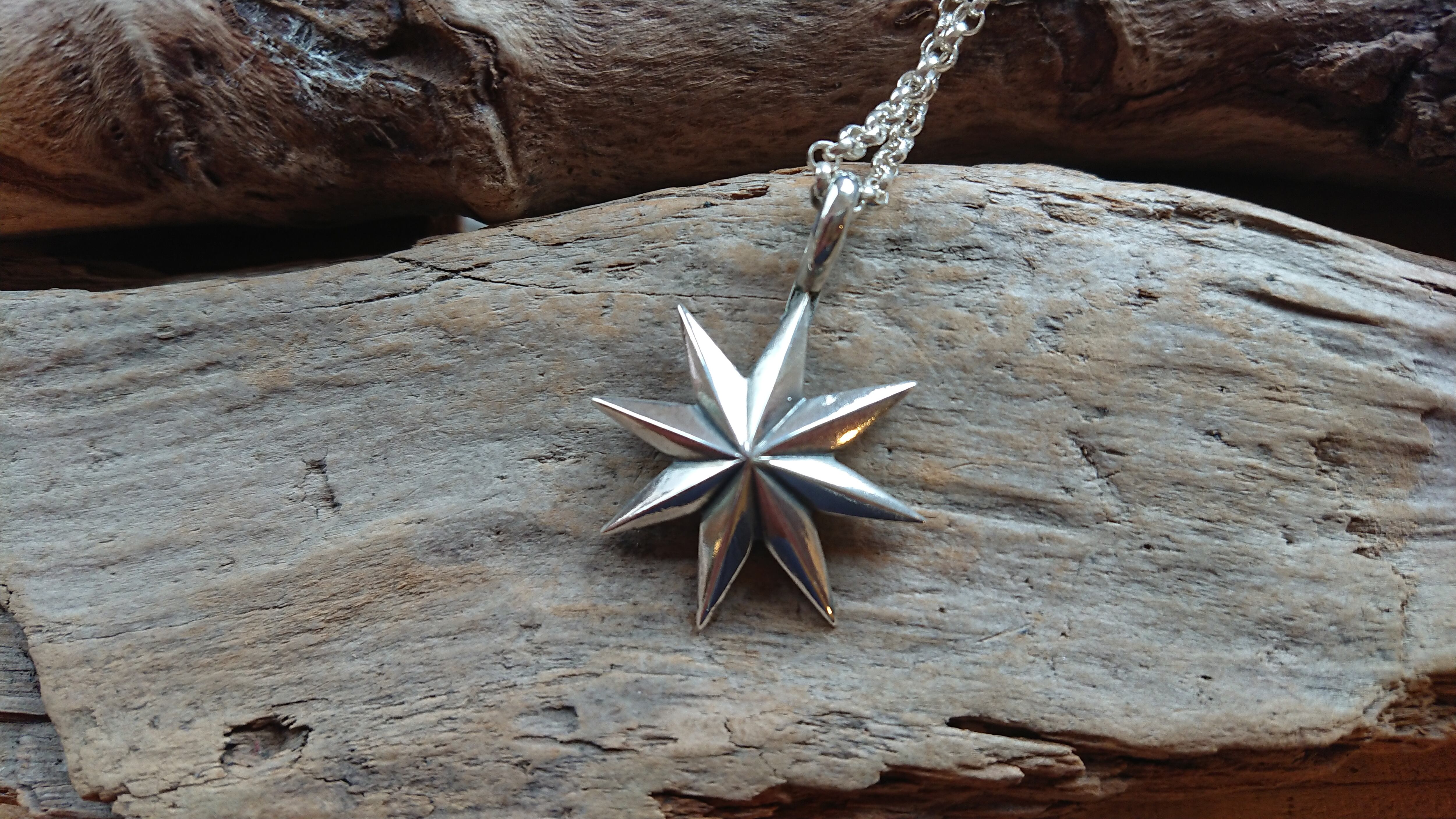 八芒星スターネックレス | FARWEST silver smith