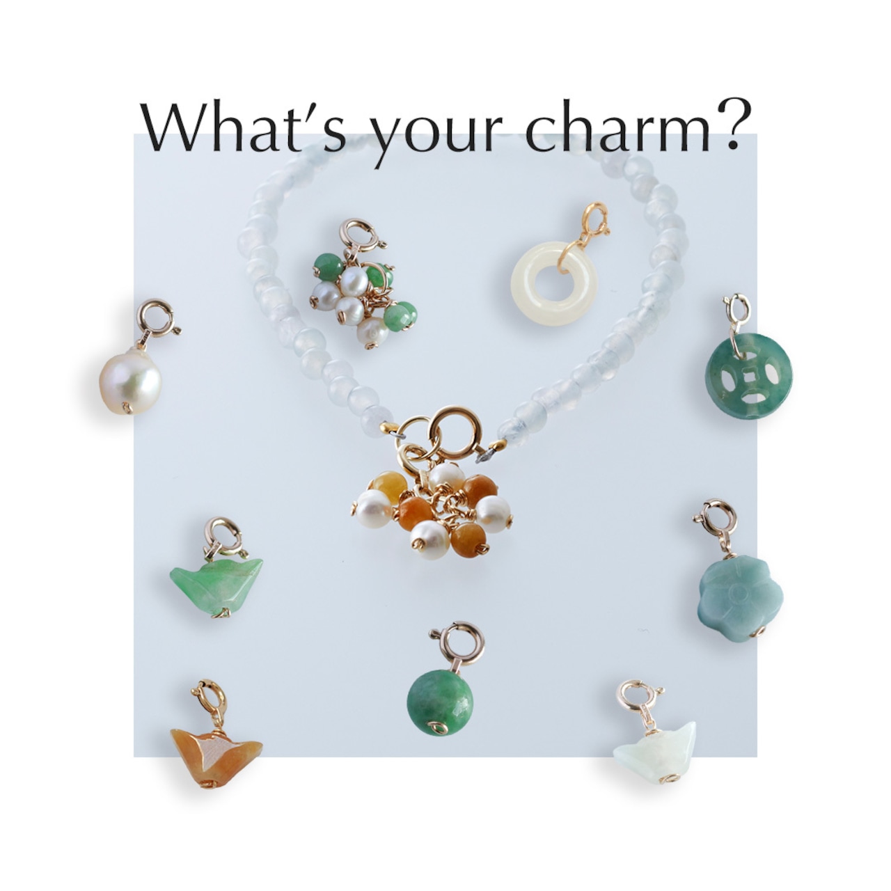 今季一押し！ お金モチーフの翡翠チャーム！ K10 heki ペンダントトップ A貨翡翠 jd_pt1212