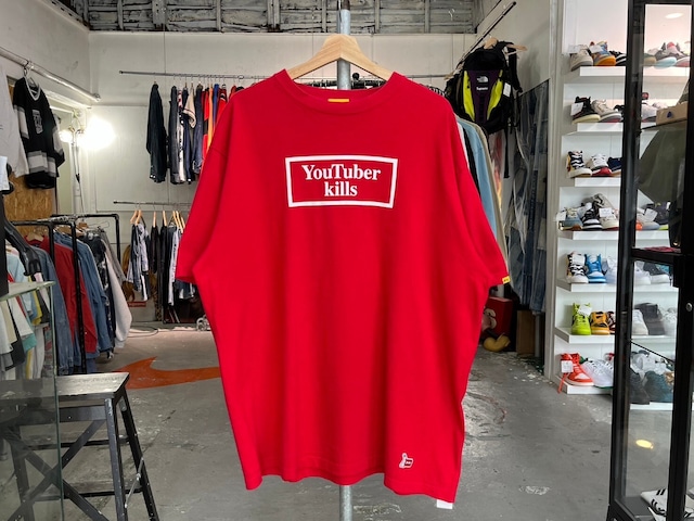 FR2 YOUTUBER KILLS BOX LOGO TEE RED XL 27165