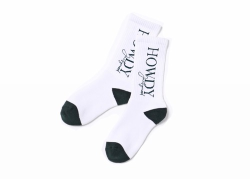 "HOWDY" Socks (JMMF2105-001)
