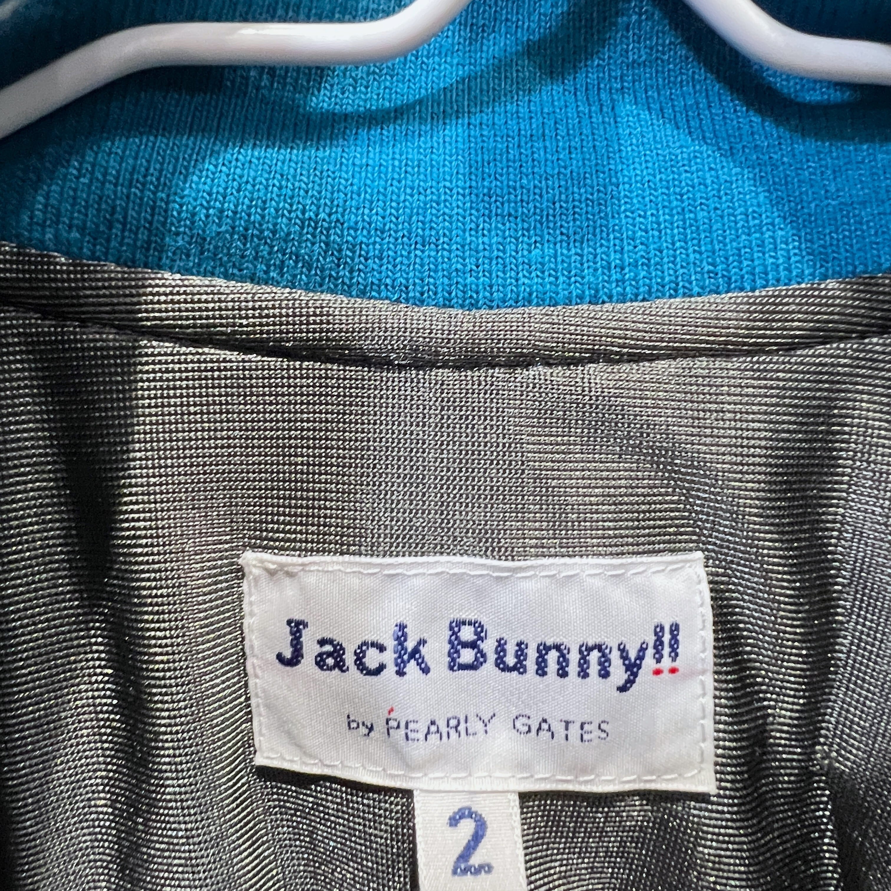 美品 ジャックバニー ゴルフ レディース 中綿ジャケット 2