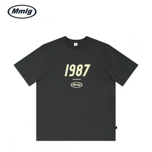 [Mmlg] 19MG HF-T (CHARCOAL BLACK) 正規品 韓国ブランド 韓国ファッション 韓国代行 韓国通販 Tシャツ