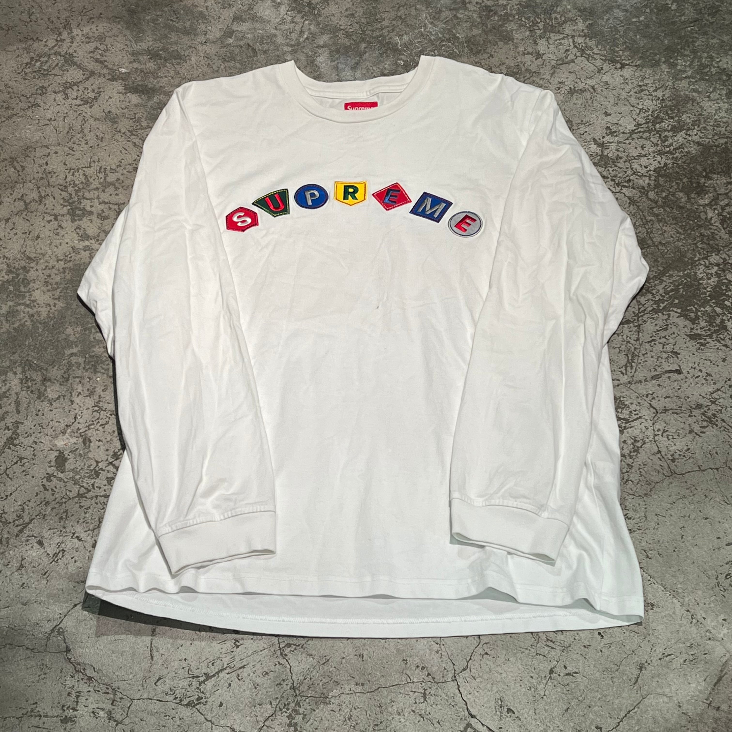 新品 supreme ロングTシャツ レアSサイズ シュプリームよろしくお願いします