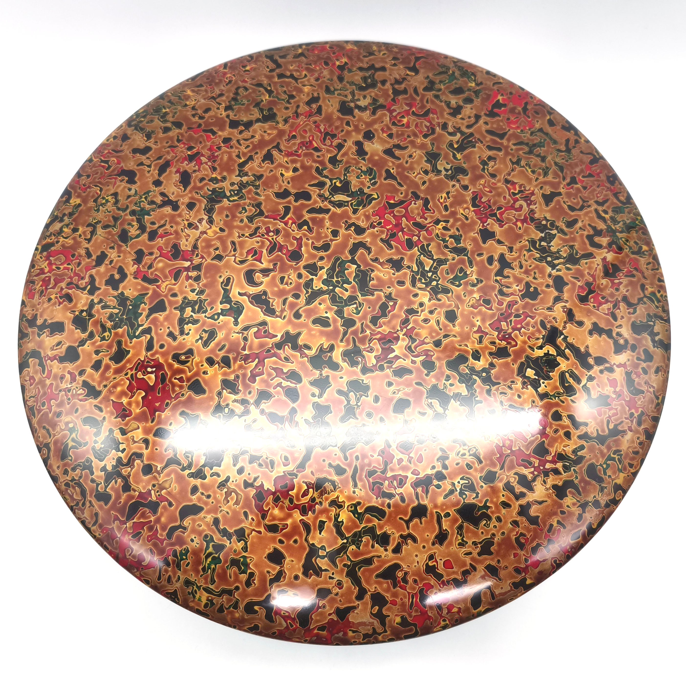 津軽塗（唐塗）バカ塗り・オードブル皿・二段・漆器・伝統工芸・No