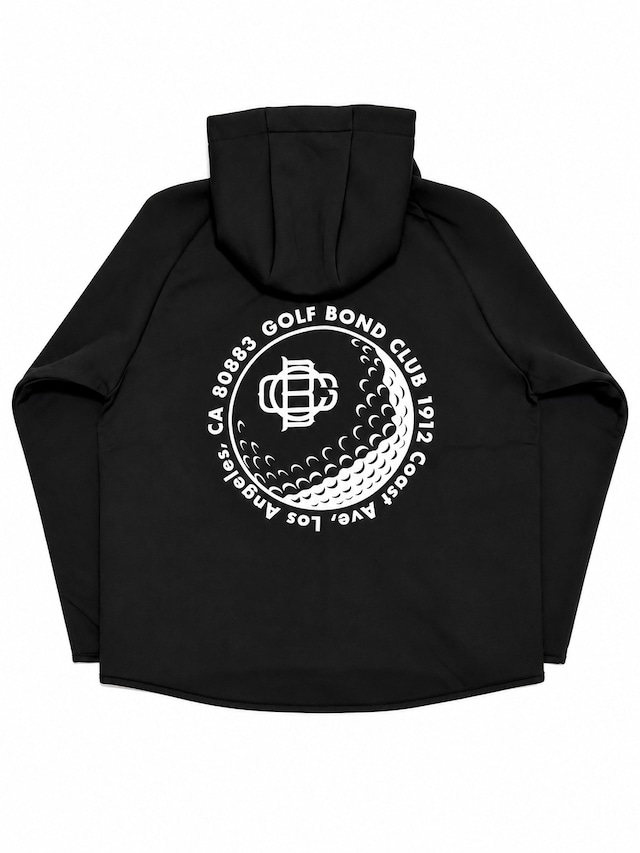BALL TECK ZIP HOODIE BLACK【PRE ORDER】