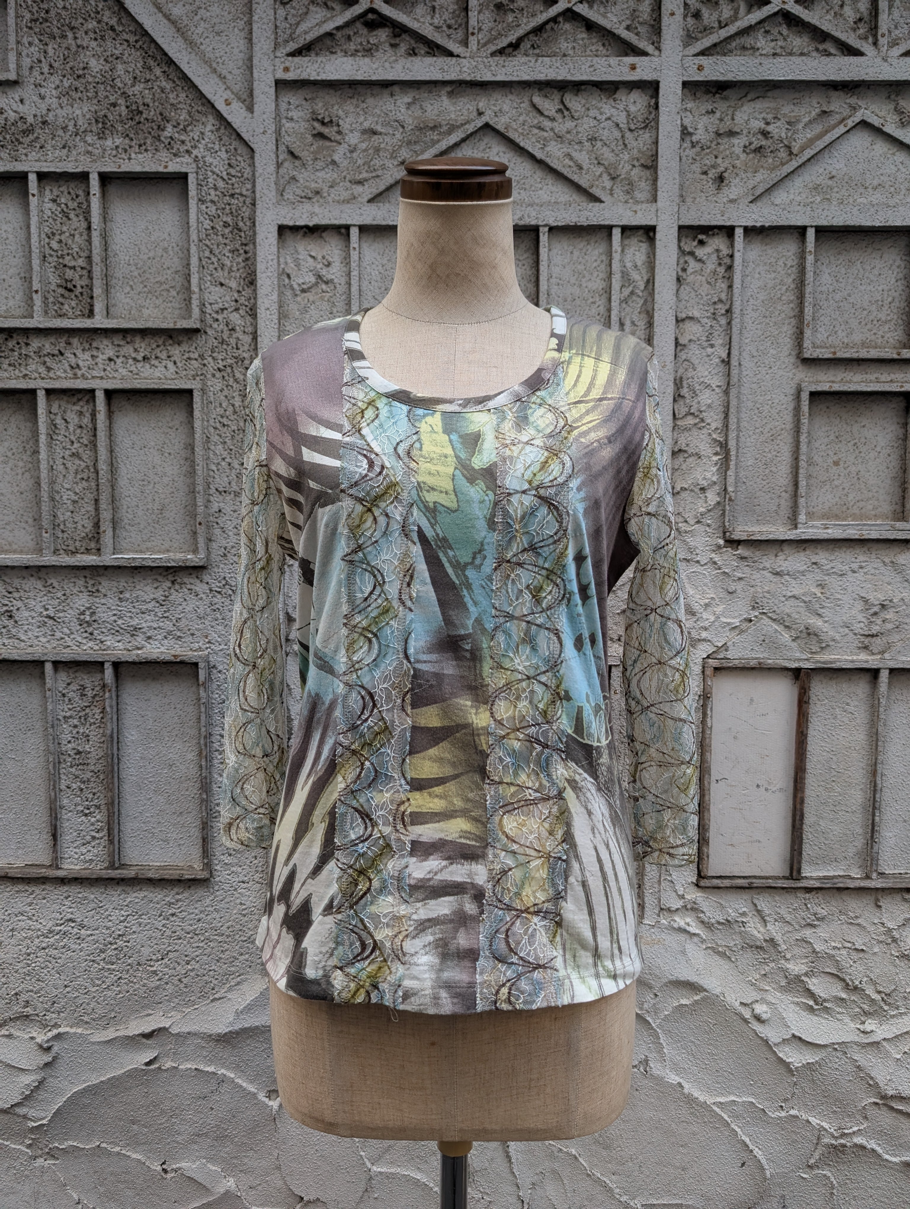 "FAIRY GRUNGE" lace sleeve tops