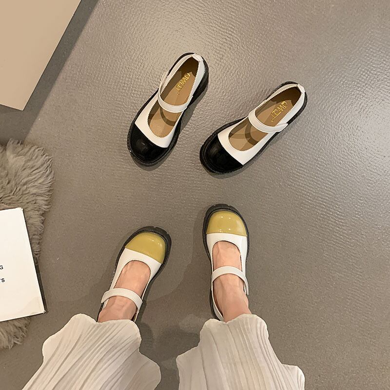 サマーレッドスタンダードハイヒールレザー 靴 シューズ レトロ 夏物 フェイクシューズ71188229887