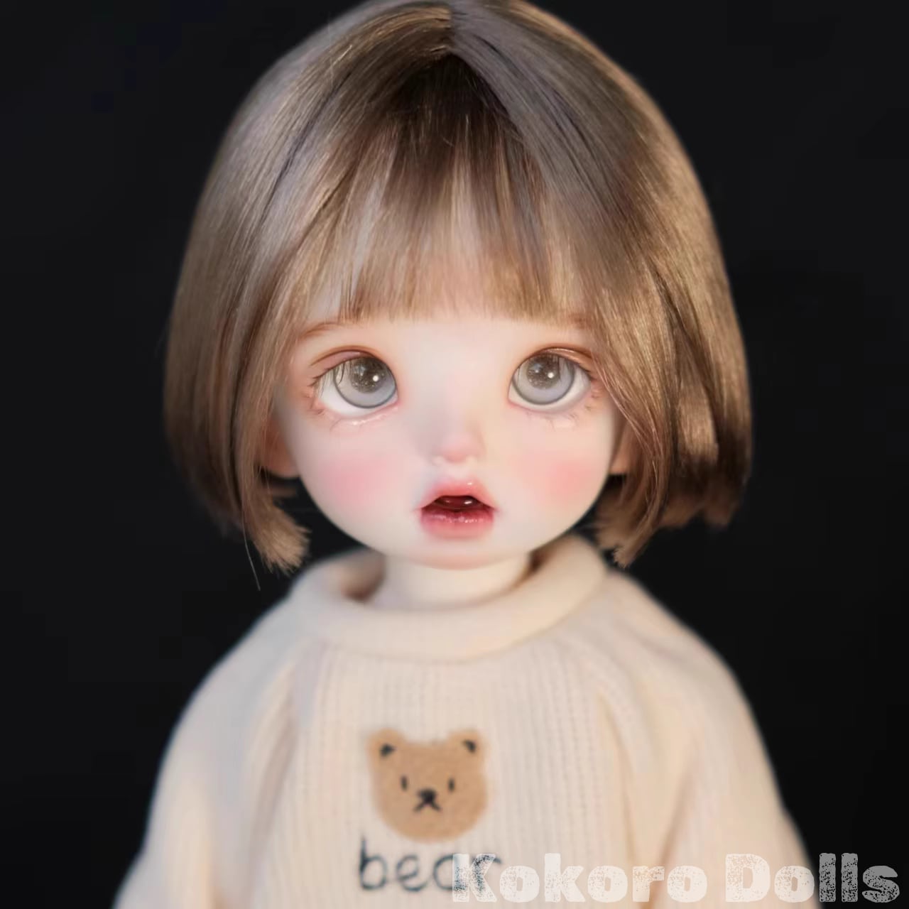 BJD グラスアイ】3/4/6分用 ドールアイ ラメ入り シルバー キラ瞳 12mm