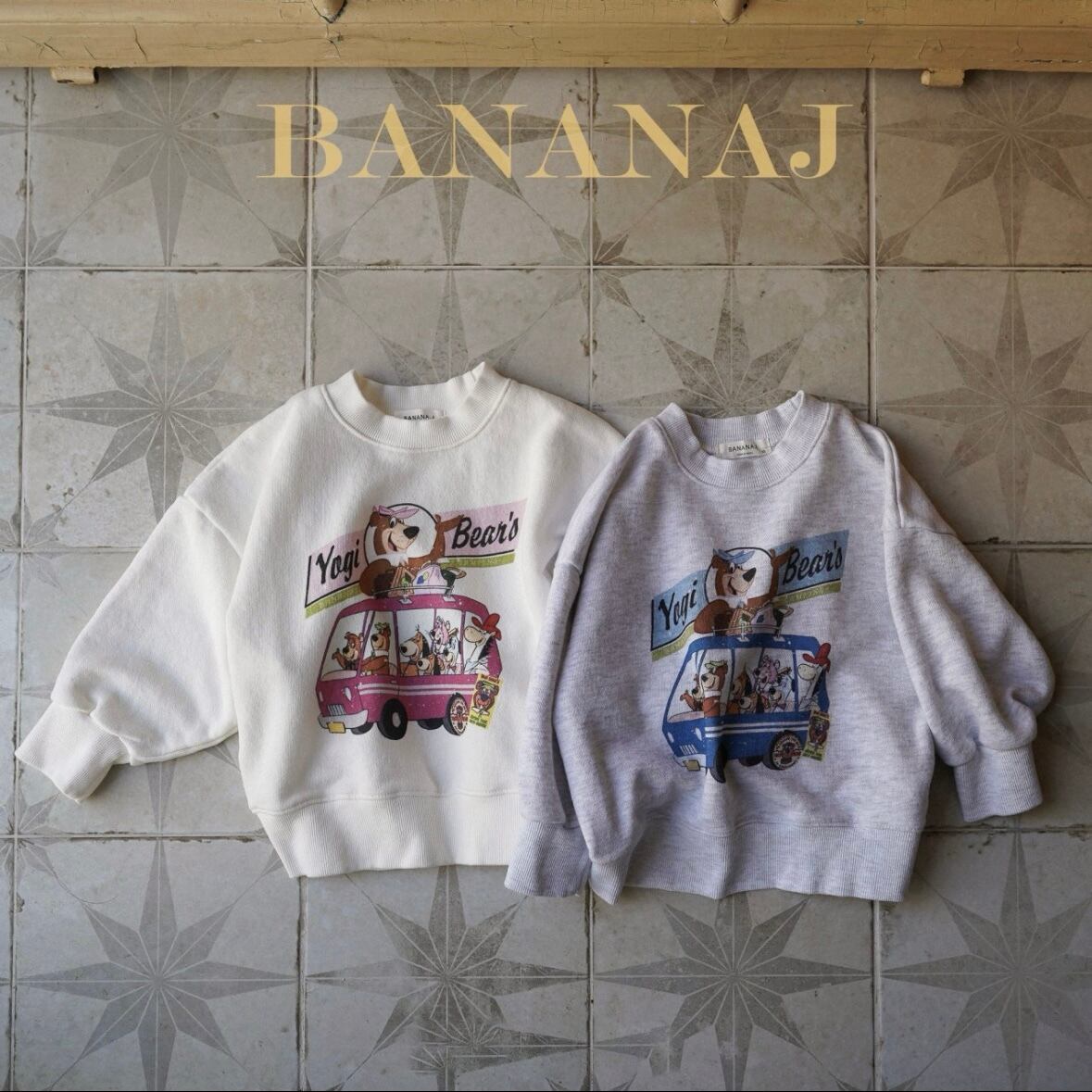 《ラスト1点》【即納】BANANAJ/Vintage bear mtm